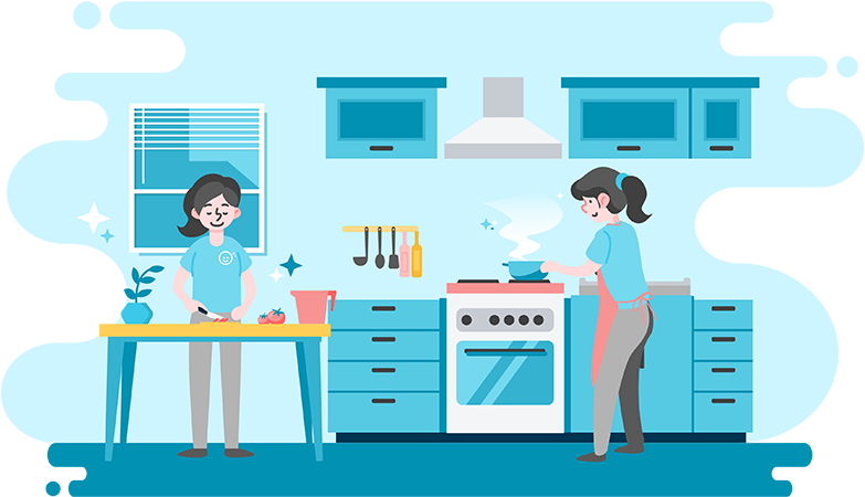 Lazy - 家務助理鐘點服務平台 - 煮飯服務
